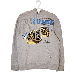 Chinatown Market 2021 Champions Rings hoodie gray size M